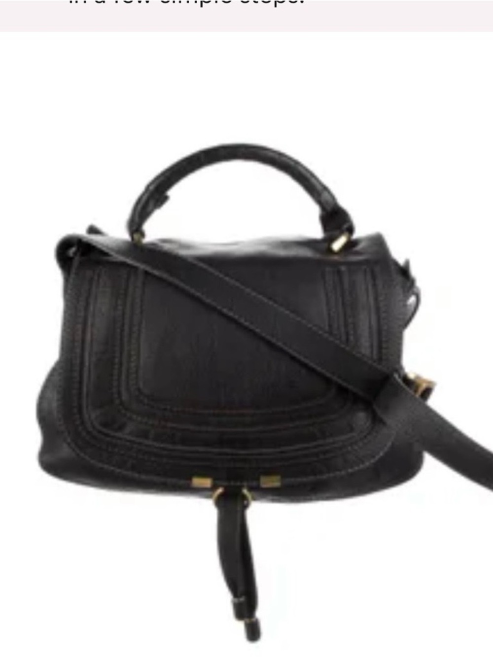 Chloe Marcie Medium Crossbody Bag